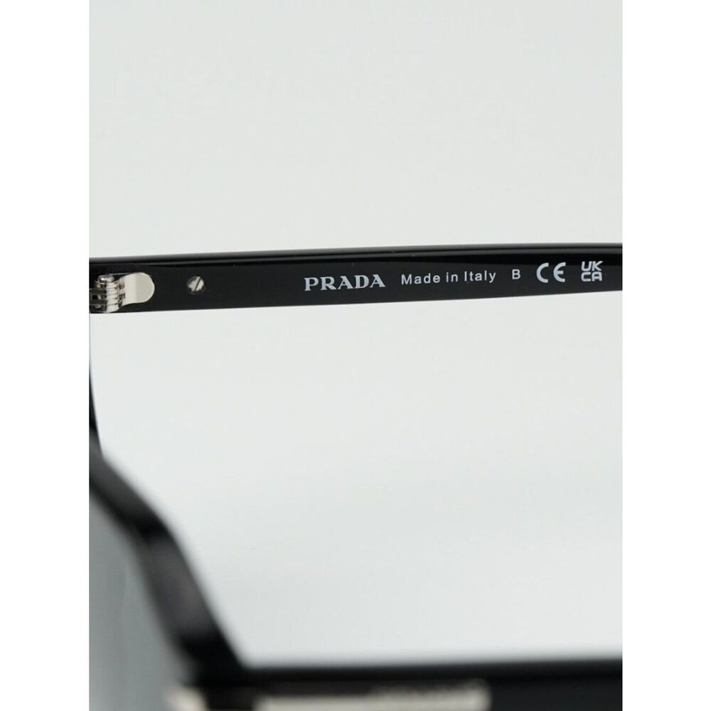 NEW Prada PR20YS 1AB06T Black Grey Unisex Pilot Sunglasses PR 20YS - Picture 7 of 9